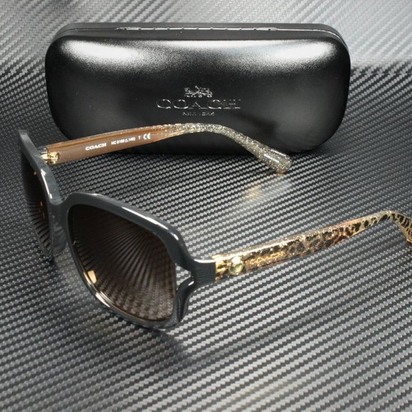 COACH Brown 57mm Sunglasses - Picture 1 of 3